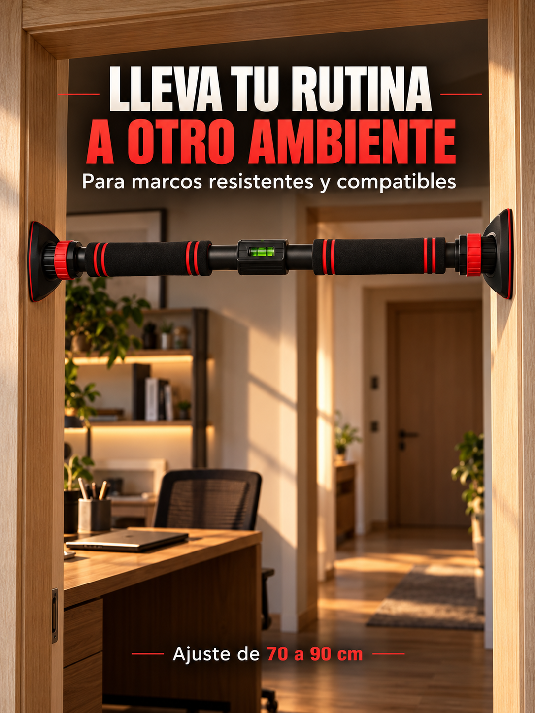 BARRA MULTIFUNCIONAL DE DOMINADAS 💪🏠