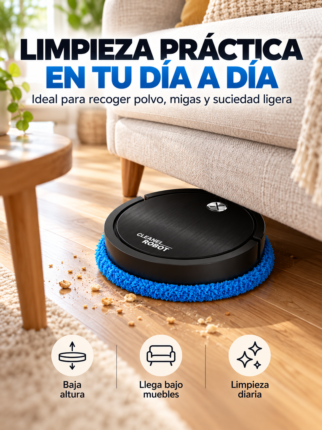 ROBOT ASPIRADOR Y TRAPEADOR 🤖🧹