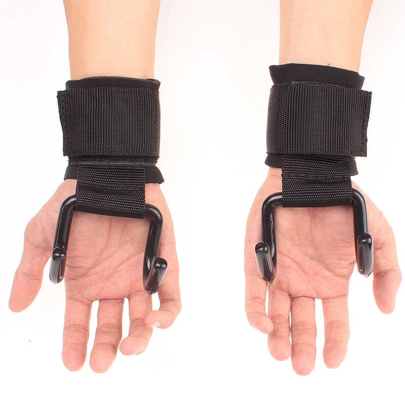 💪 PowerGrip Hooks – Straps con Gancho para Levantamiento🏋️♂️