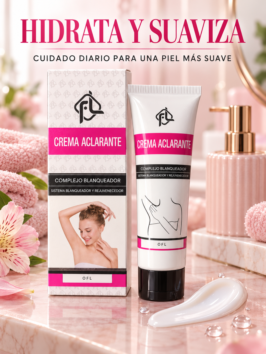 CREMA ACLARANTE CORPORAL OFL 120 ML ✨🌸