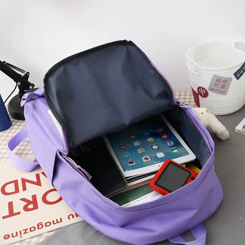 🎒 CampusMax 6-en-1 – Mochila Antirayones con Estuche y Bolsillos Inteligentes ✨