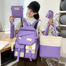🎒 CampusMax 6-en-1 – Mochila Antirayones con Estuche y Bolsillos Inteligentes ✨