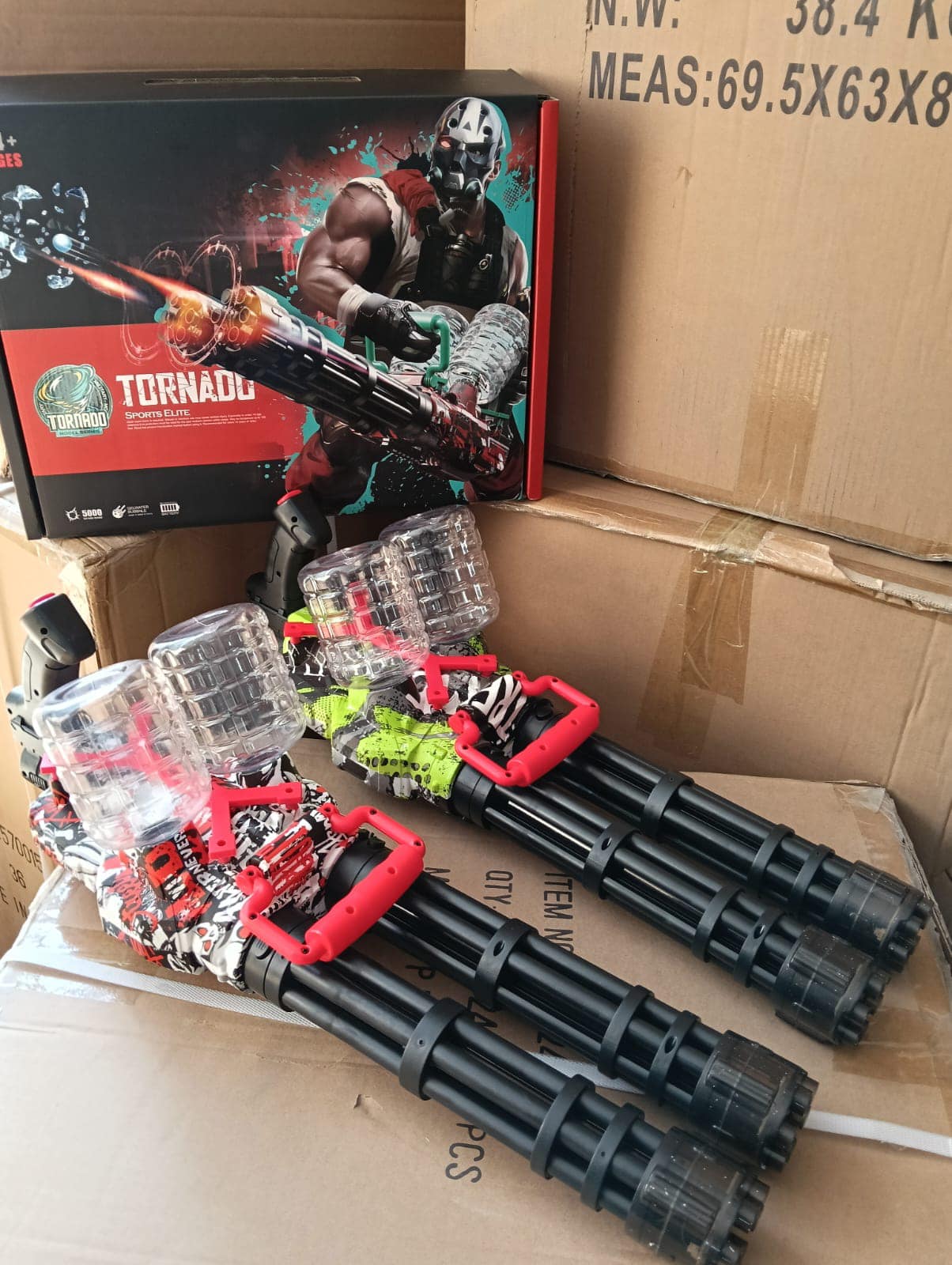 Ametralladora de Juguete Recargable