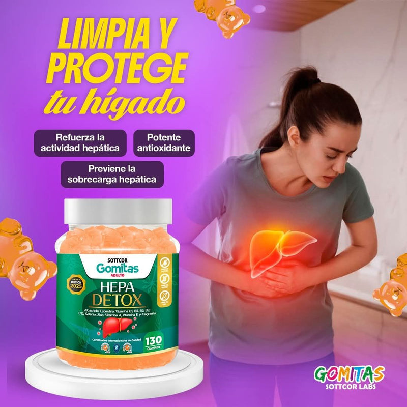 Gomitas Hepatoprotectoras para el cuidado del higado –  HepaDetox