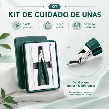 KIT PROFESIONAL CORTAÚÑAS BISELADO