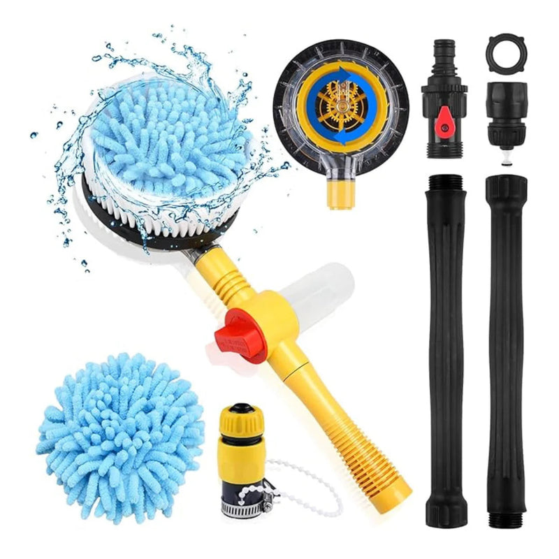 KIT de Cepillo Giratorio + Accesorios Profesional PARA AUTO O SUPERFICIES