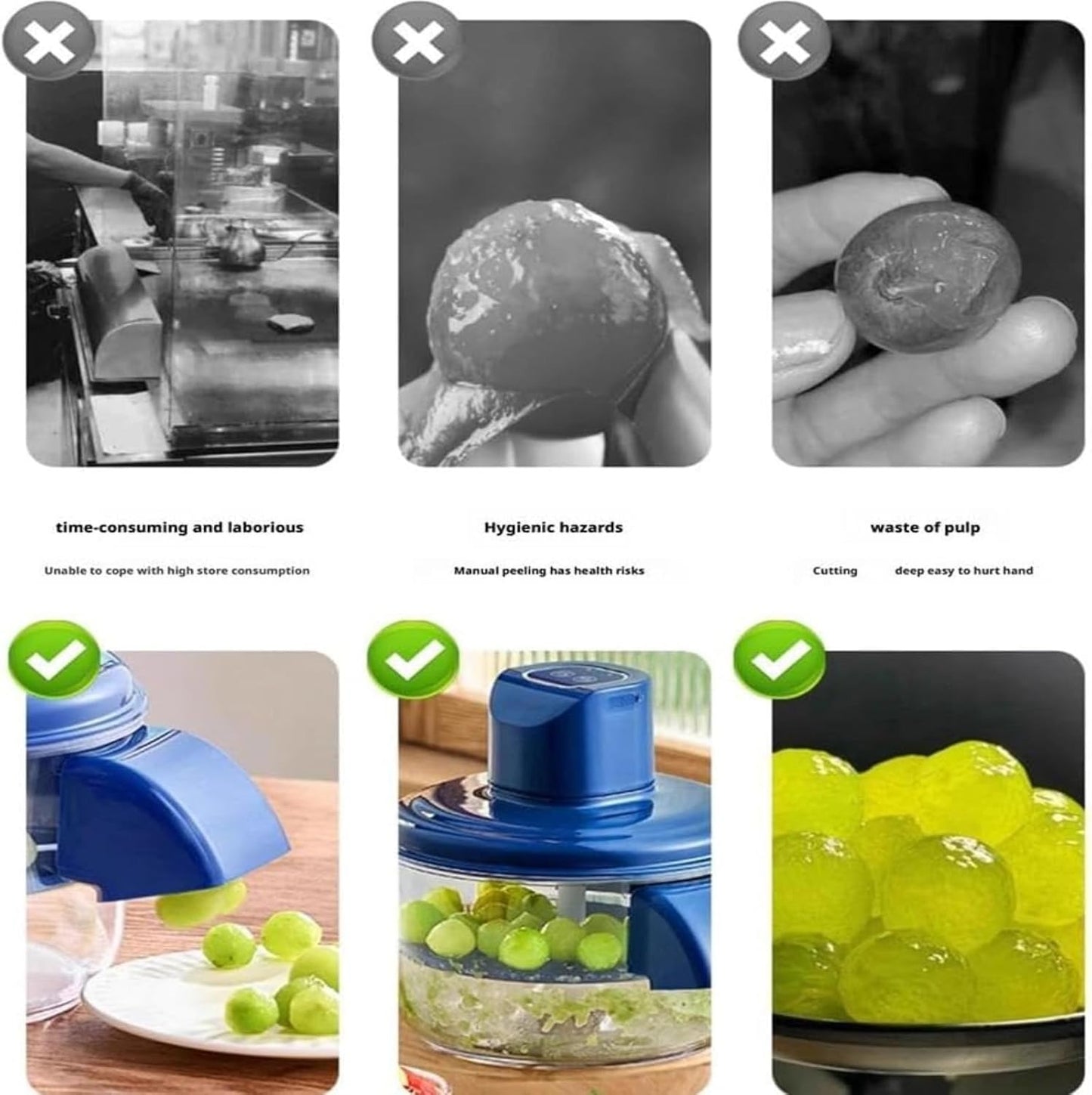 🥝 PeelMaster Pro – Pelador Eléctrico de Frutas