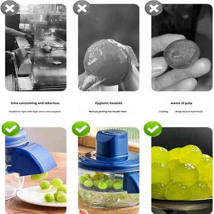 🥝 PeelMaster Pro – Pelador Eléctrico de Frutas