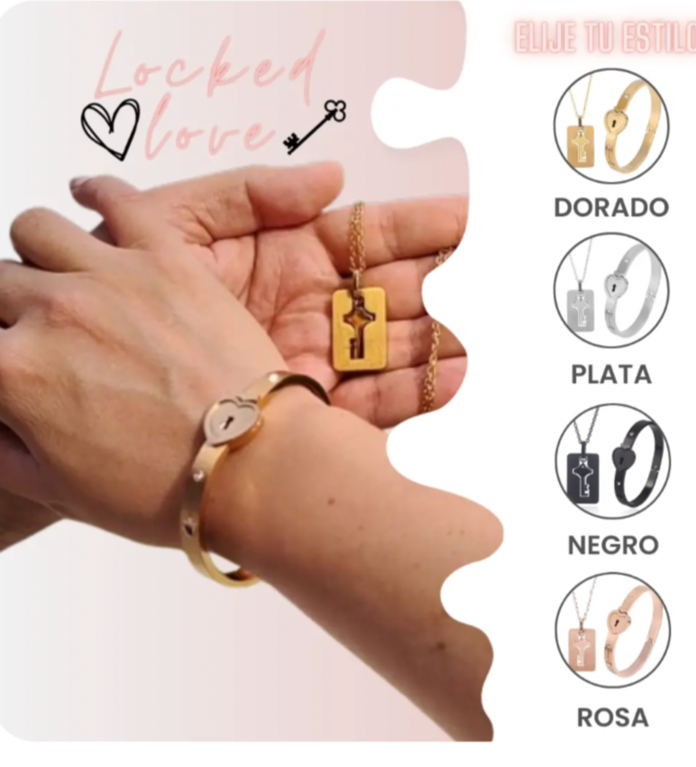 BRAZALETE LA LLAVE DE MI CORAZÓN ❤