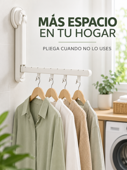 TENDEDERO PLEGABLE CON VENTOSA ✨👕