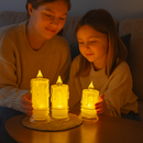 SET 12 LAMPARAS DE VELAS NAVIDEÑAS- ESTILO PREMIUN