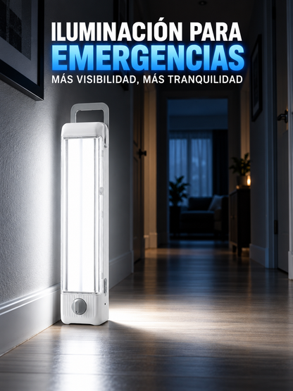 LÁMPARA LED DE EMERGENCIA RECARGABLE 🔦⚡
