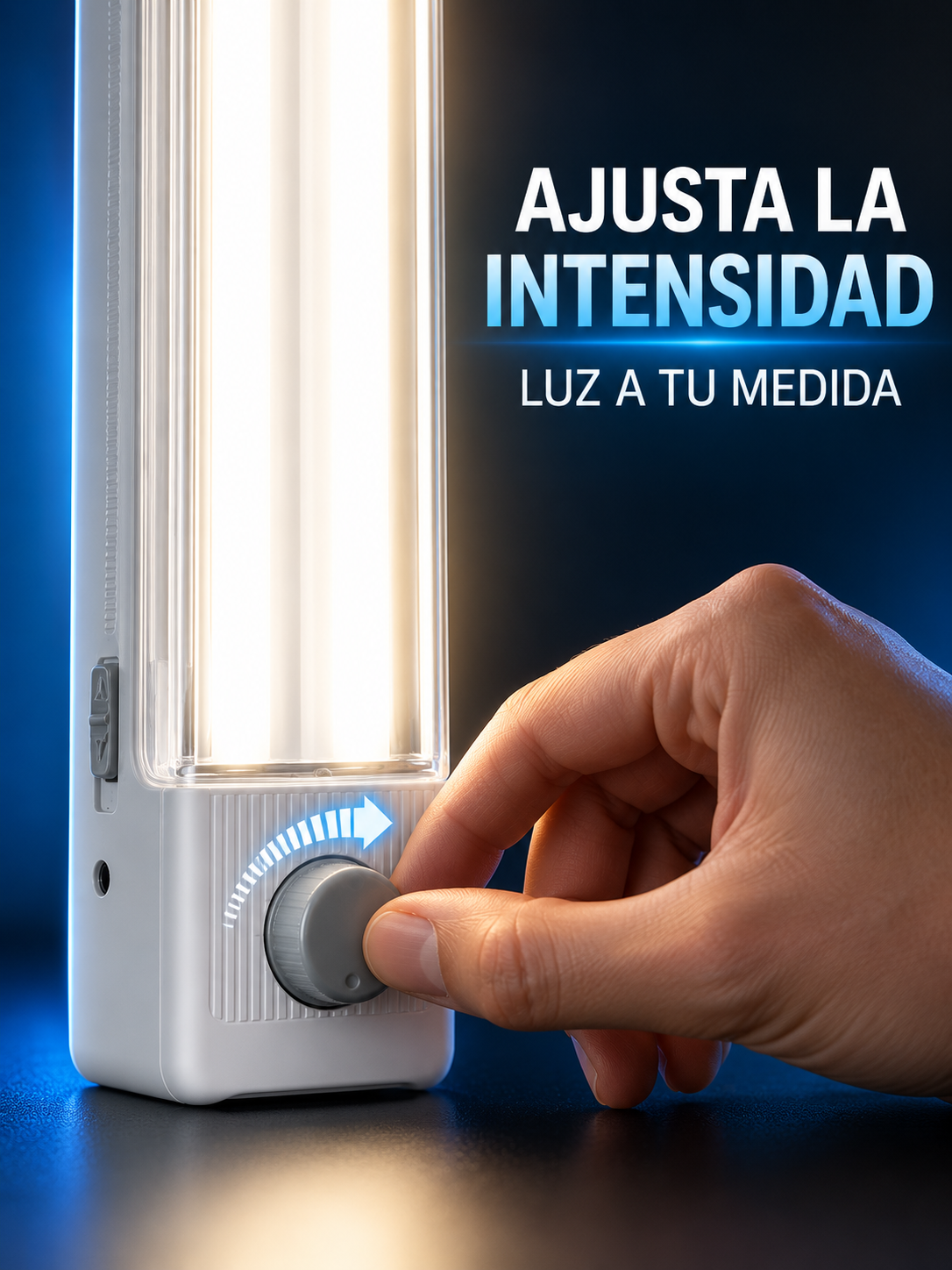 LÁMPARA LED DE EMERGENCIA RECARGABLE 🔦⚡