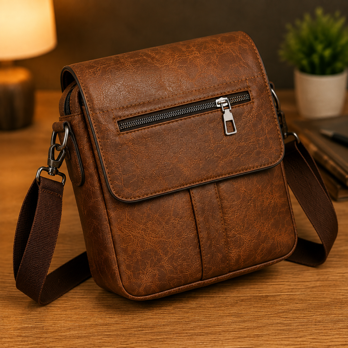 BOLSO CROSSBODY URBAN PRO – ESTILO Y COMODIDAD PARA HOMBRE 👜✨