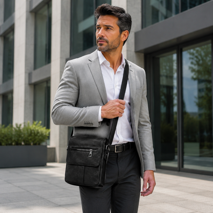 BOLSO CROSSBODY URBAN PRO – ESTILO Y COMODIDAD PARA HOMBRE 👜✨