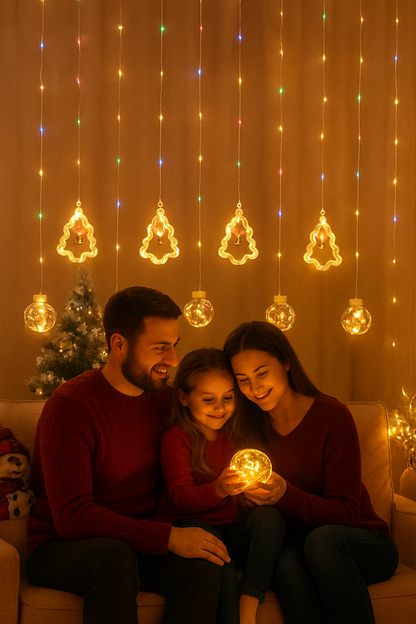 LUCES DECORTIVAS PARA NAIDAD- LED Multicolor