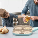 Sartén Antiadherente de 4 Divisiones