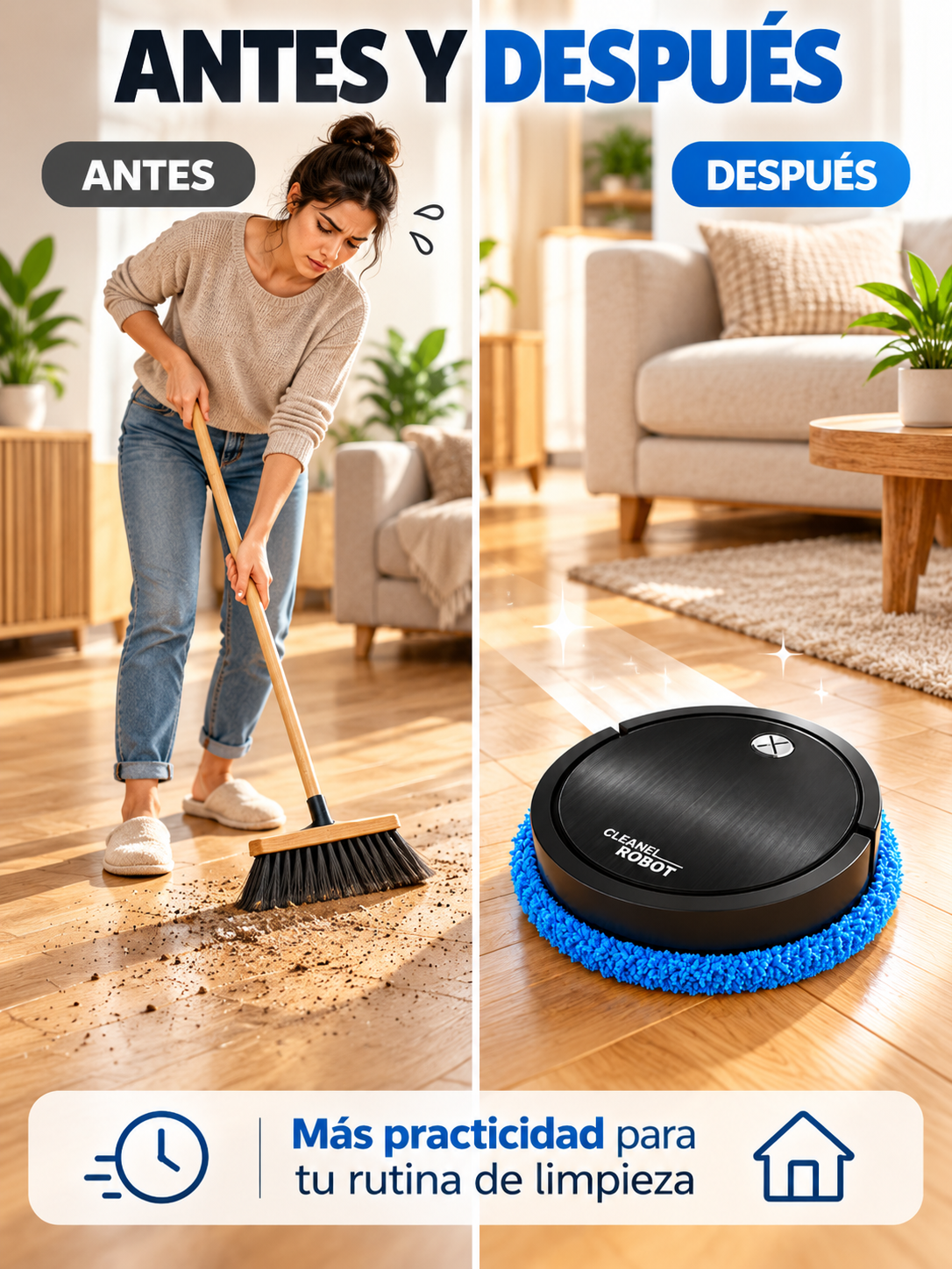 ROBOT ASPIRADOR Y TRAPEADOR 🤖🧹