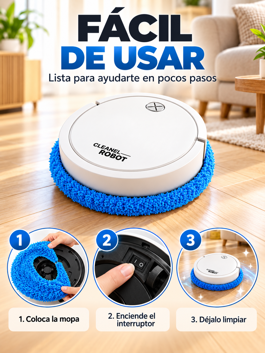 ROBOT ASPIRADOR Y TRAPEADOR 🤖🧹
