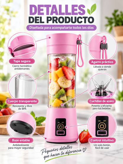 MINI LICUADORA PORTÁTIL ✨🥤