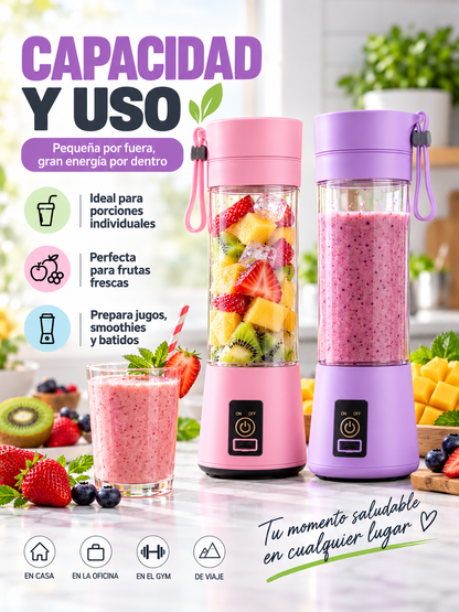 MINI LICUADORA PORTÁTIL ✨🥤