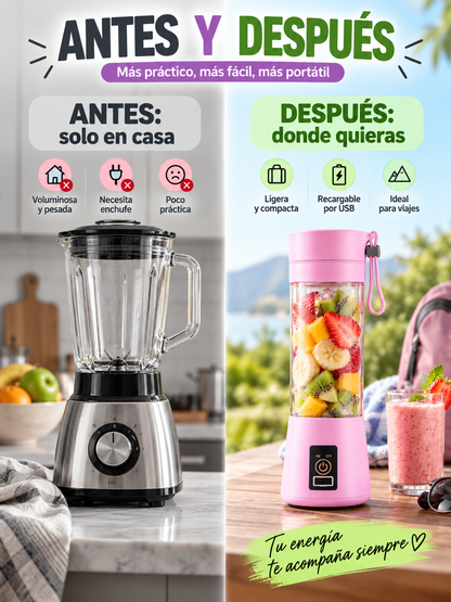 MINI LICUADORA PORTÁTIL ✨🥤