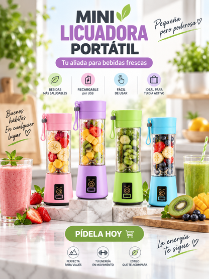 MINI LICUADORA PORTÁTIL ✨🥤