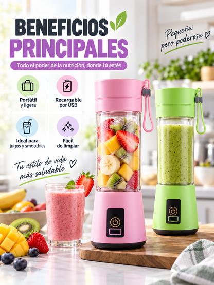 MINI LICUADORA PORTÁTIL ✨🥤