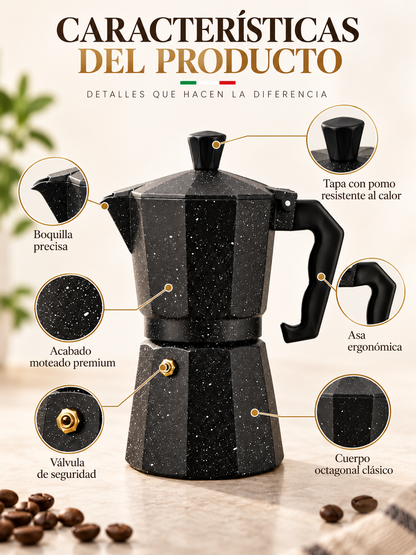 CAFETERA MOKA ITALIANA ☕✨