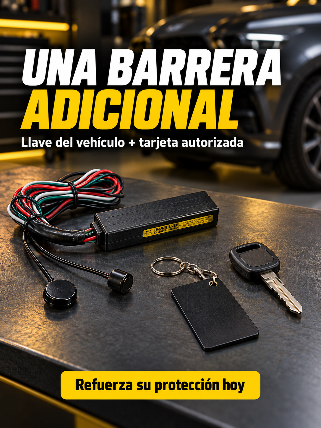INMOVILIZADOR ANTIRROBO RFID 🔒🚗