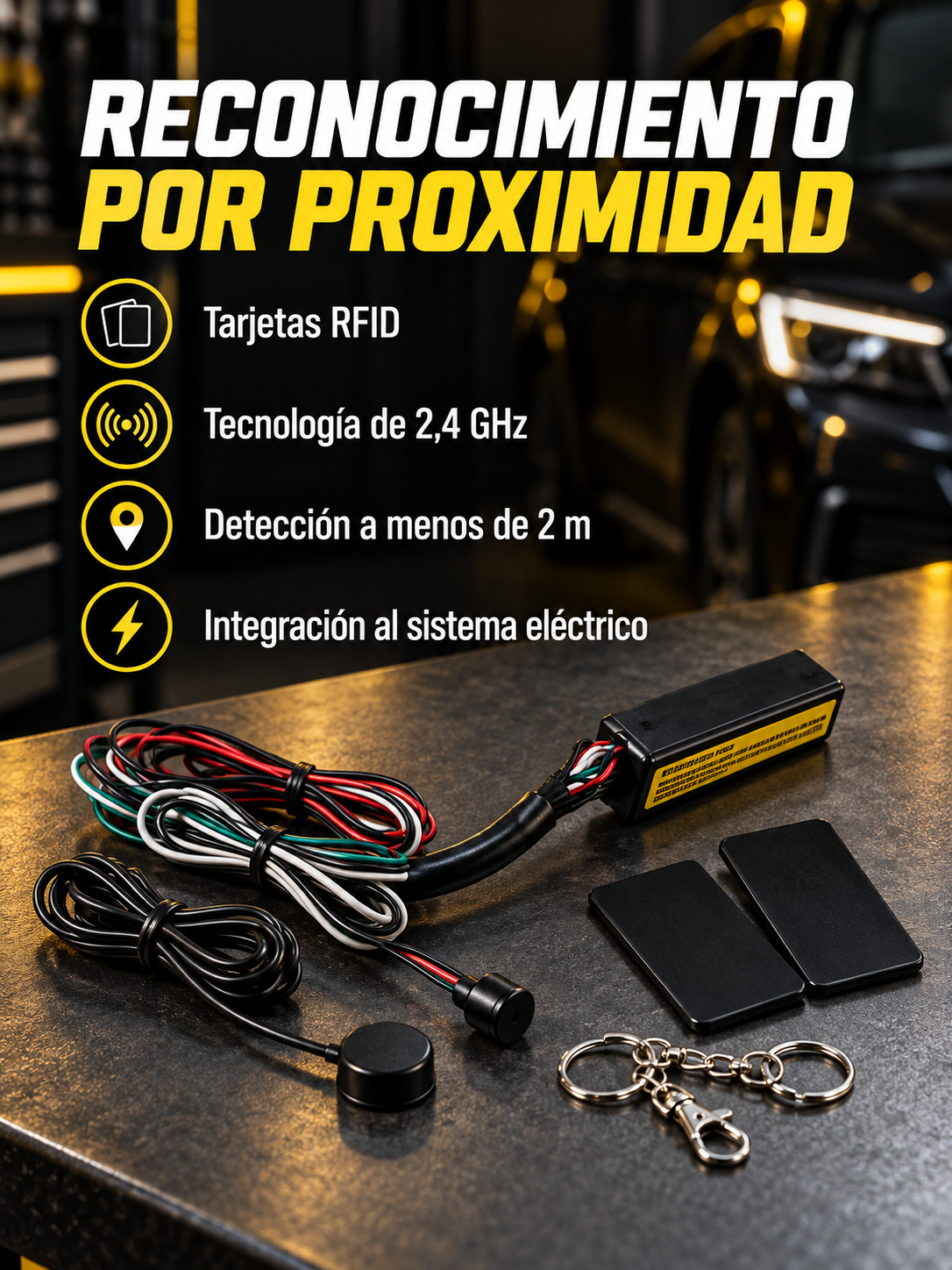 INMOVILIZADOR ANTIRROBO RFID 🔒🚗