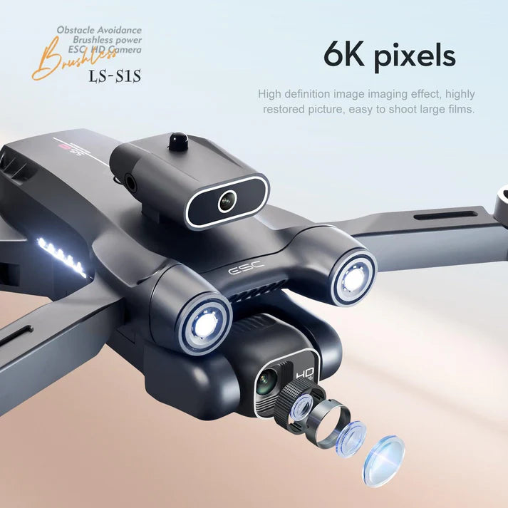 DRONE SMART 6K doble cámara HD con WIFI