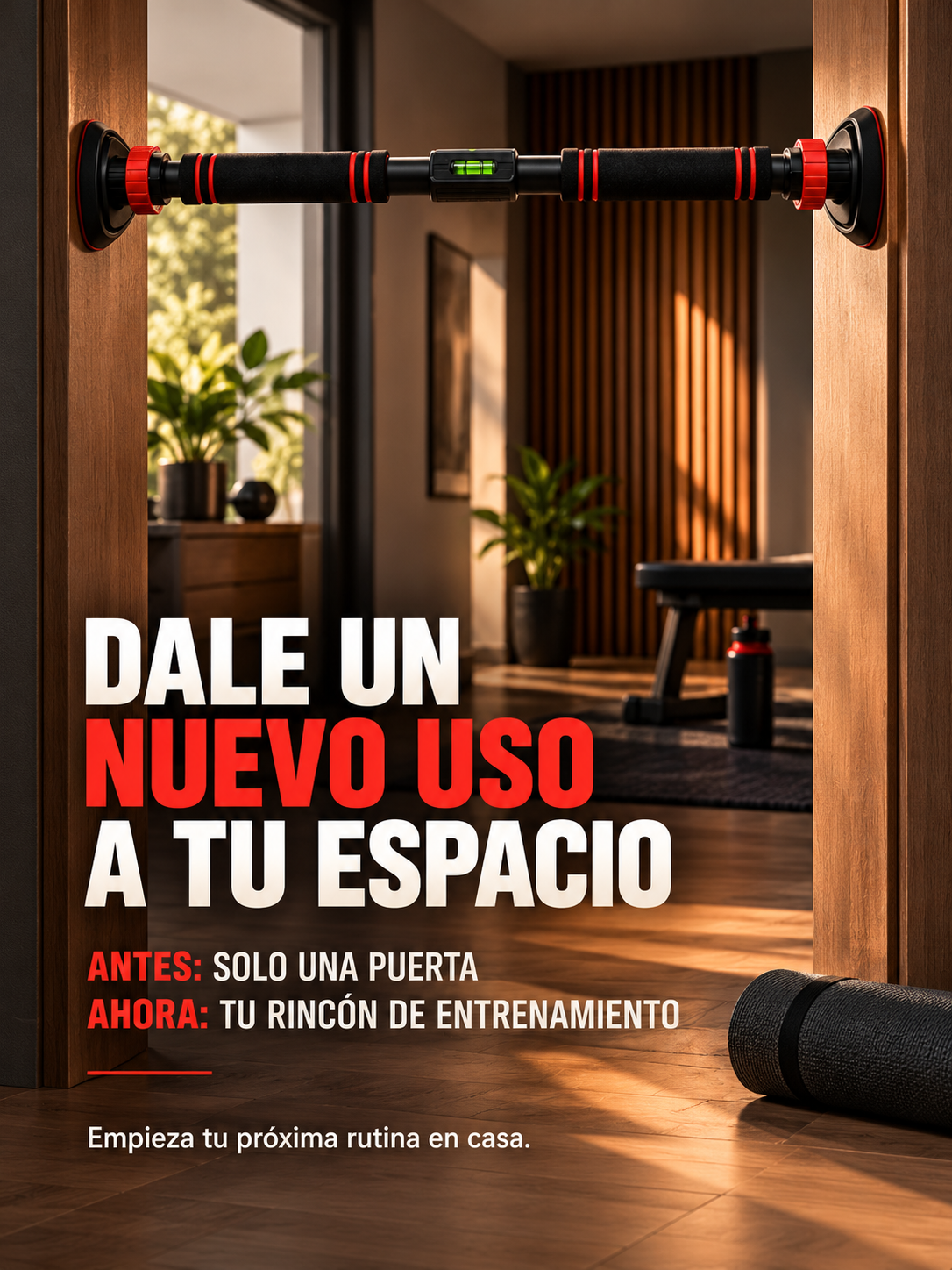 BARRA MULTIFUNCIONAL DE DOMINADAS 💪🏠