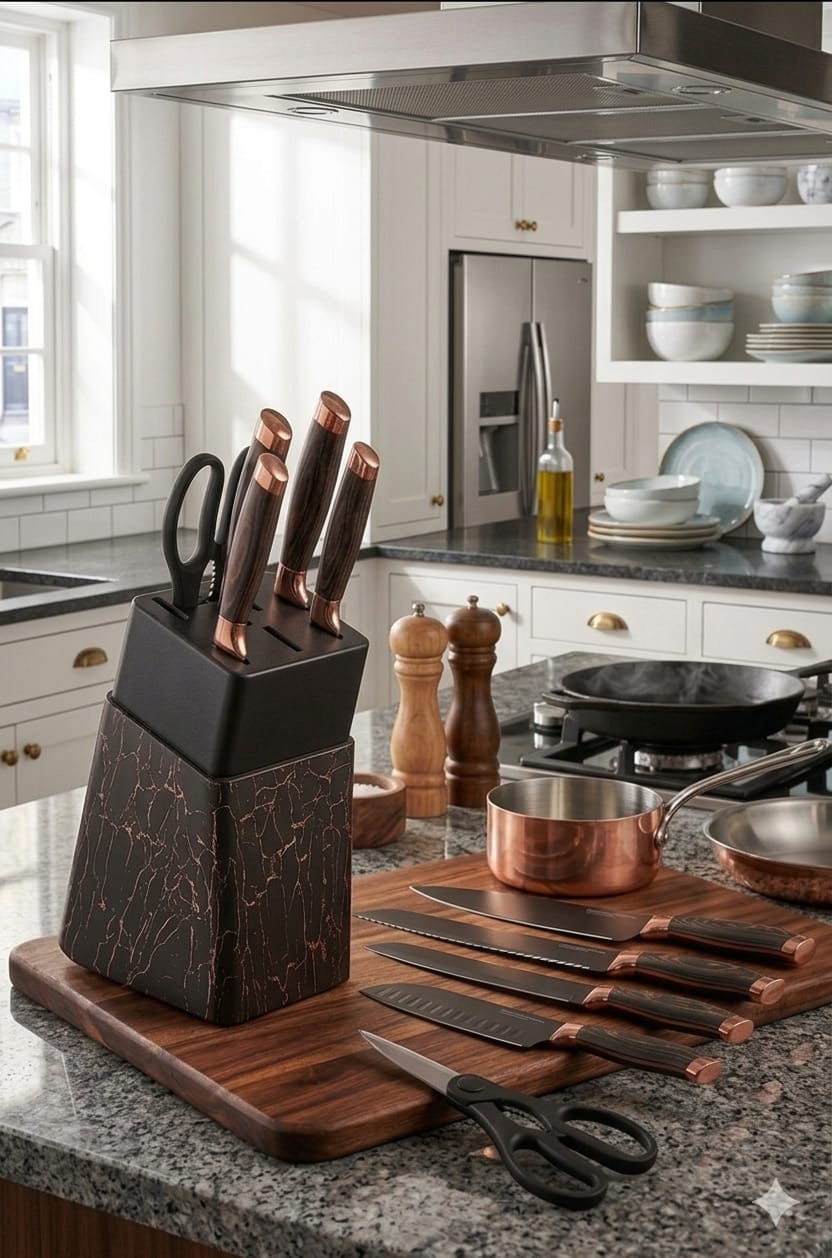 🔪ChefMaster Pro – Set de Cuchillos Premium 7 Piezas✨