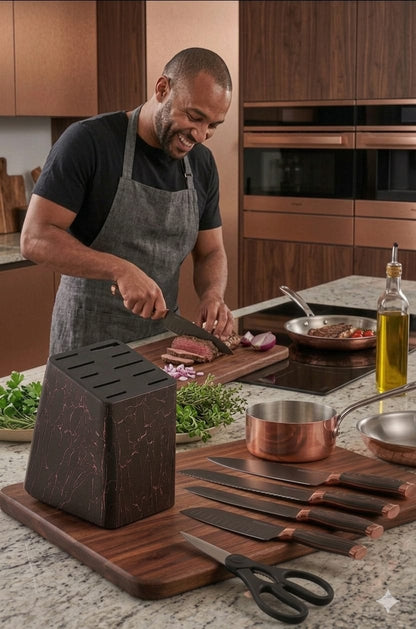 🔪ChefMaster Pro – Set de Cuchillos Premium 7 Piezas✨