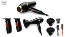 TurboGlow Pro 5000 – Secadora Profesional con Aire Frío/Caliente y Accesorios