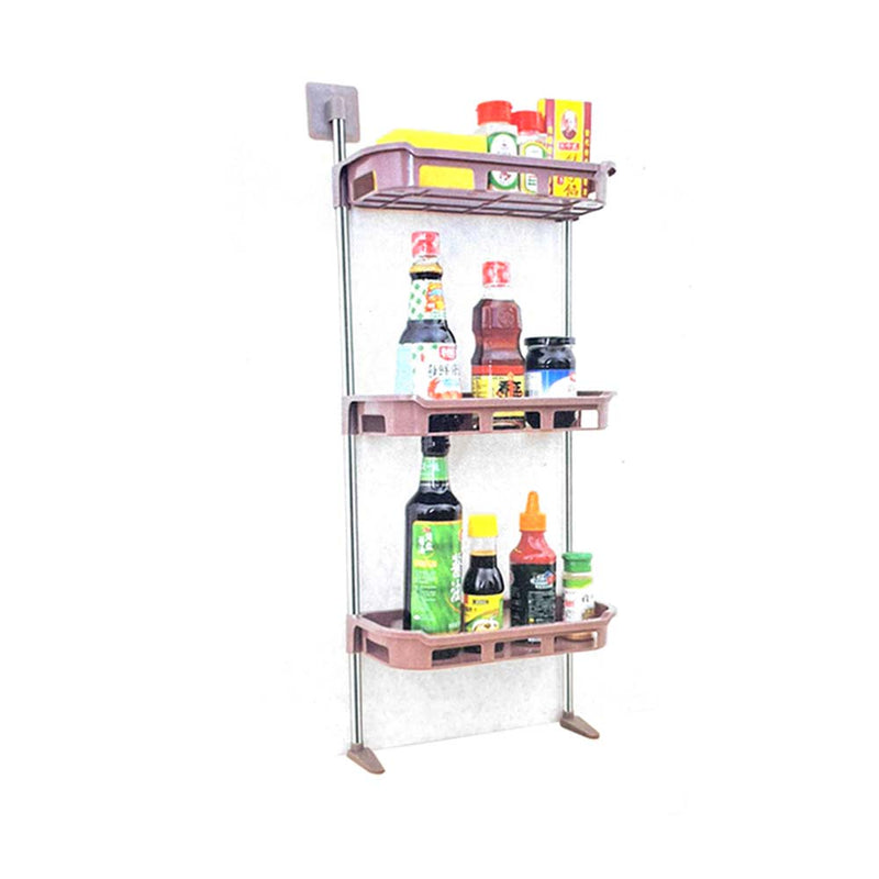ESTANTE ORGANIZADOR DE ACERO INOXIDABLE DE 3 NIVELES MULTIFUNCIONAL