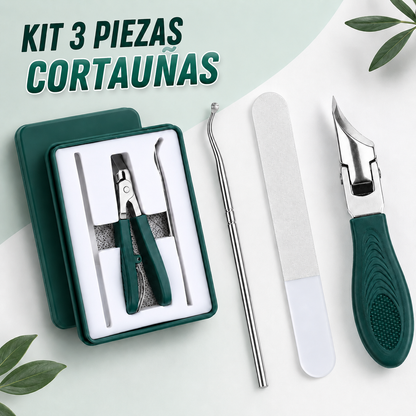 KIT PROFESIONAL CORTAÚÑAS BISELADO