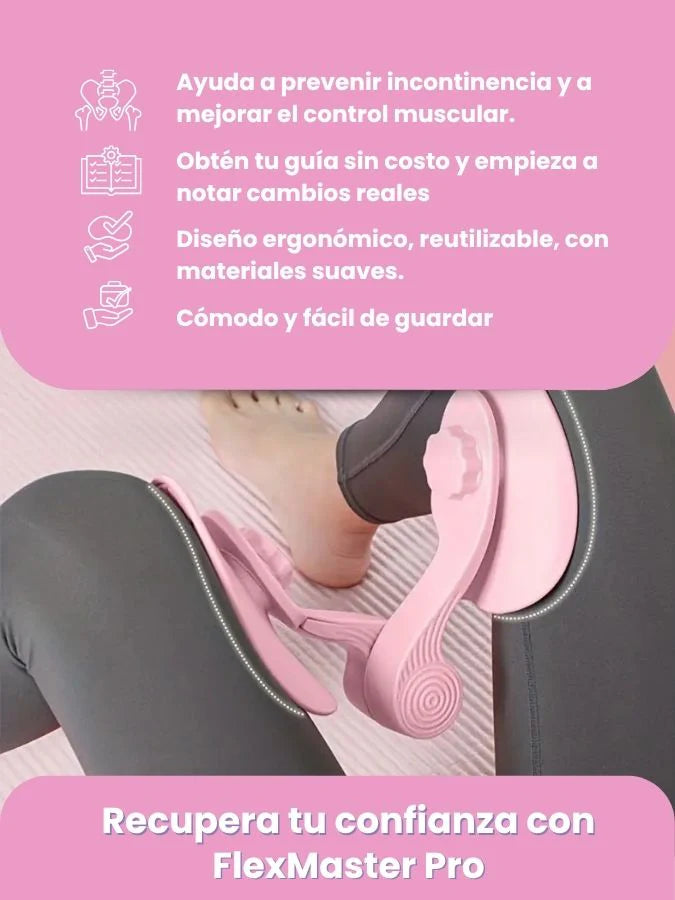 Entrenador de Piernas, Caderas y Glúteos - FLEX MASTER PRO