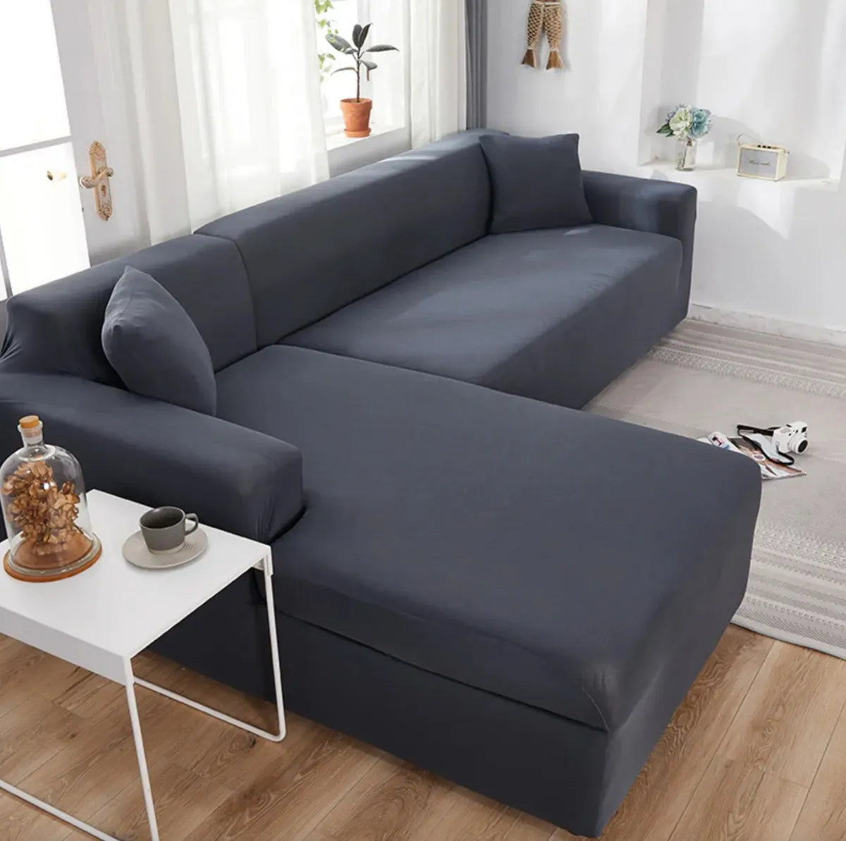 Forro de Mueble  3-2-1 Color Entero – Set de Fundas Premium