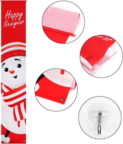 Banner Navideños Colgantes Pancartas Decoración - Set 2