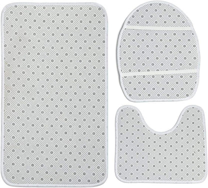 Juegos de Baño Cortina Ducha Navideñas 4 en 1