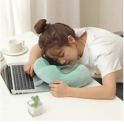 😴NeckRelief Pro - Cojín Almohada Cervical Ergonómica de Descanso Total🛏️