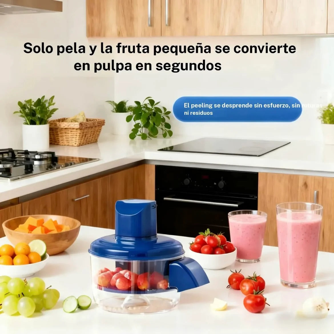 🥝 PeelMaster Pro – Pelador Eléctrico de Frutas