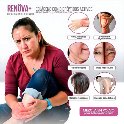 Colageno nutre repara, rejuvenece - Renova Plus