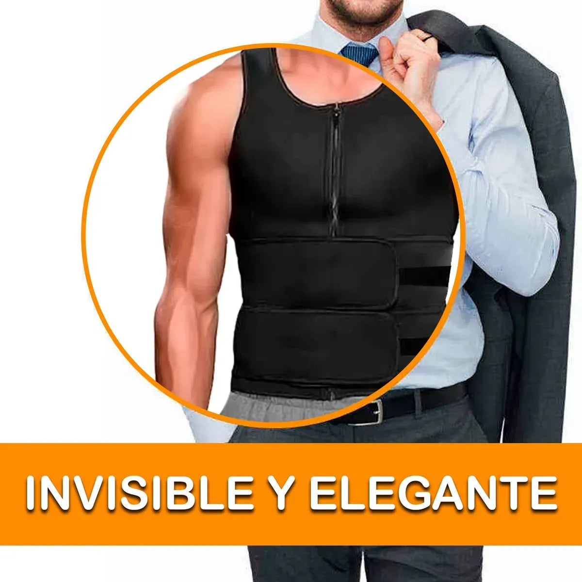 Faja Térmica Reductora y Moldeadora para Hombre