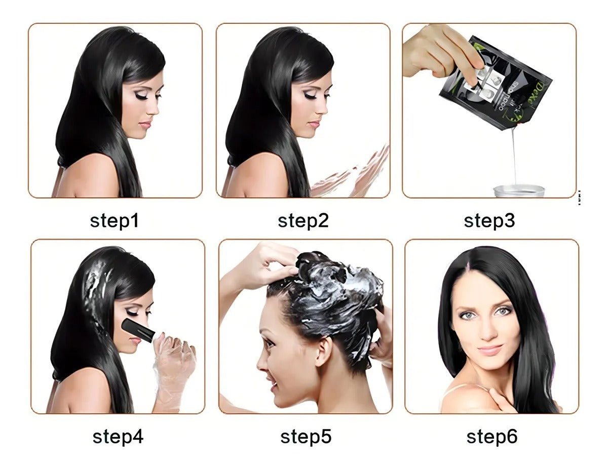 Shampoo Colorante ultra premiun- DexeBlack