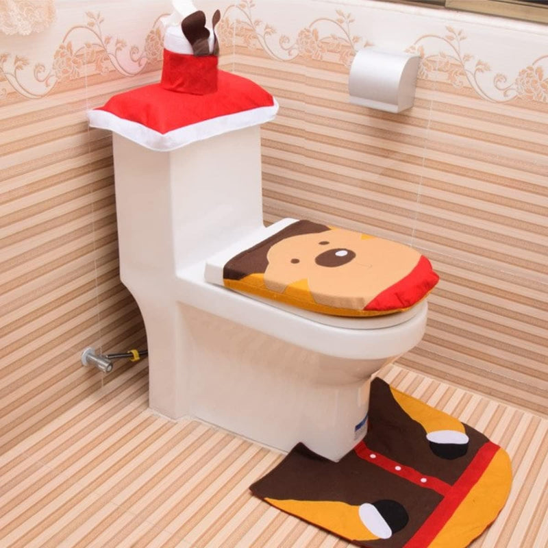 Set Navideño de Baño 3 Piezas -  SantaBath