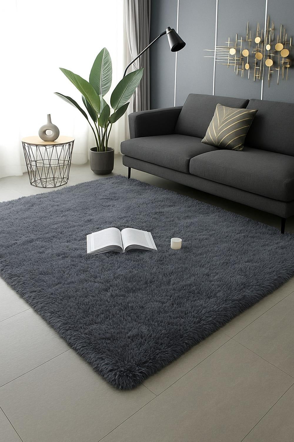 Alfombra de Peluche Extra Suave 200 × 150 cm - Premium