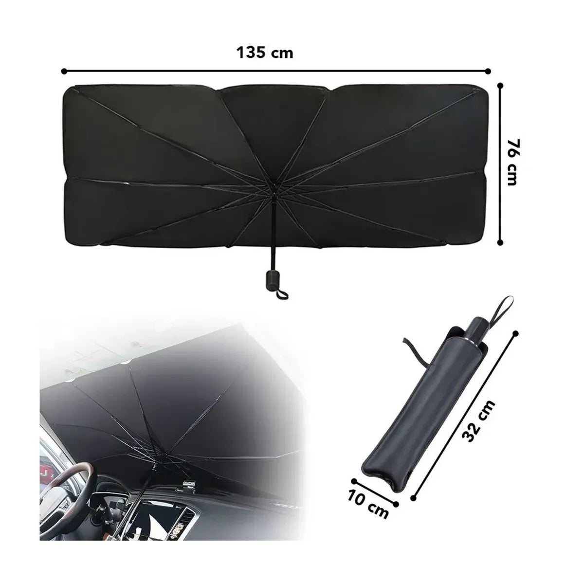 Tapasol Plegable para Parabrisas de Auto